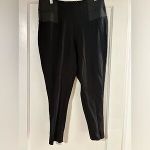 Eloquii Black Leggings (Size 18)